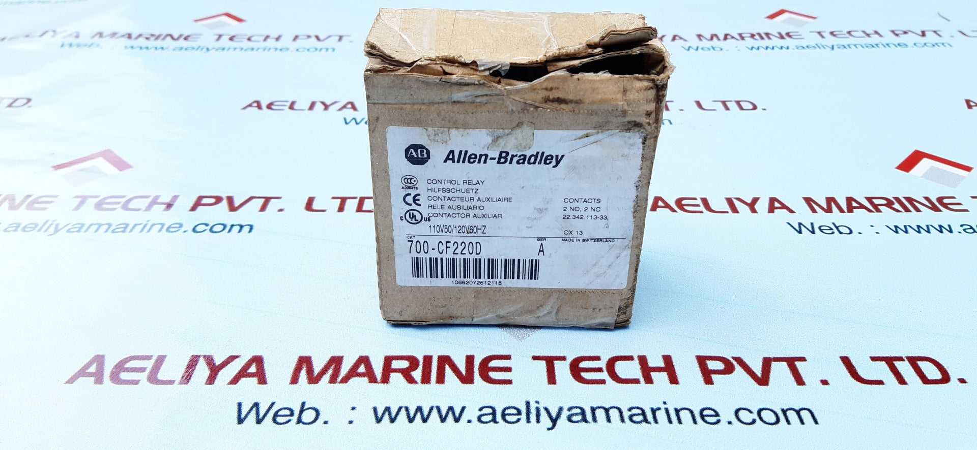Allen-bradley 700-cf220d control relay series a 700-cf220