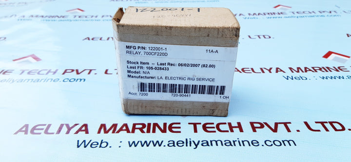 Allen-bradley 700-cf220d control relay series a 700-cf220