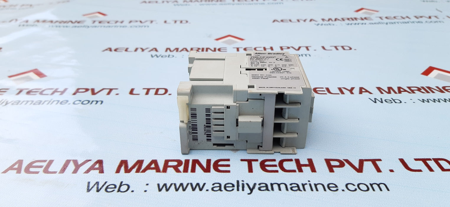 Allen-bradley 700-cf220d control relay series a 700-cf220