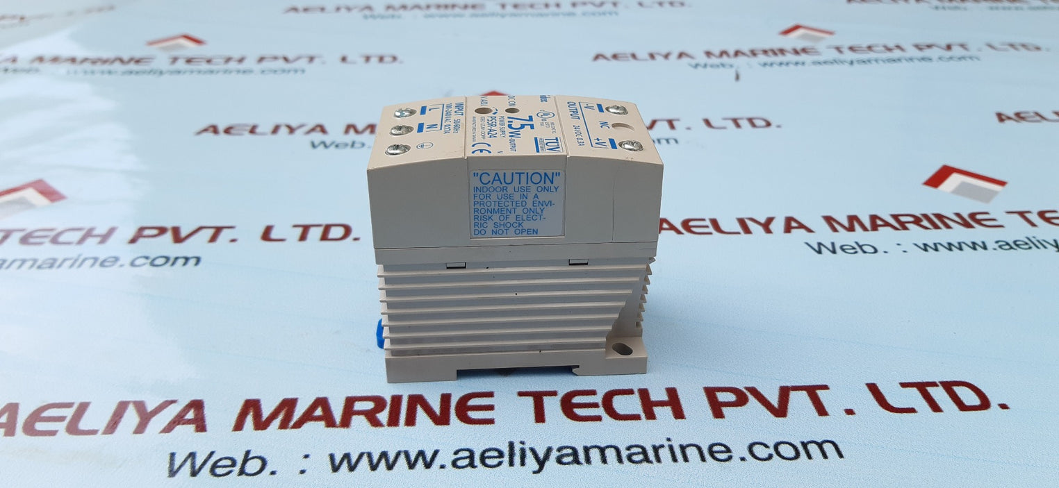 Idec ps5r-a24 7.5 watt 24 vdc .3amp power supply