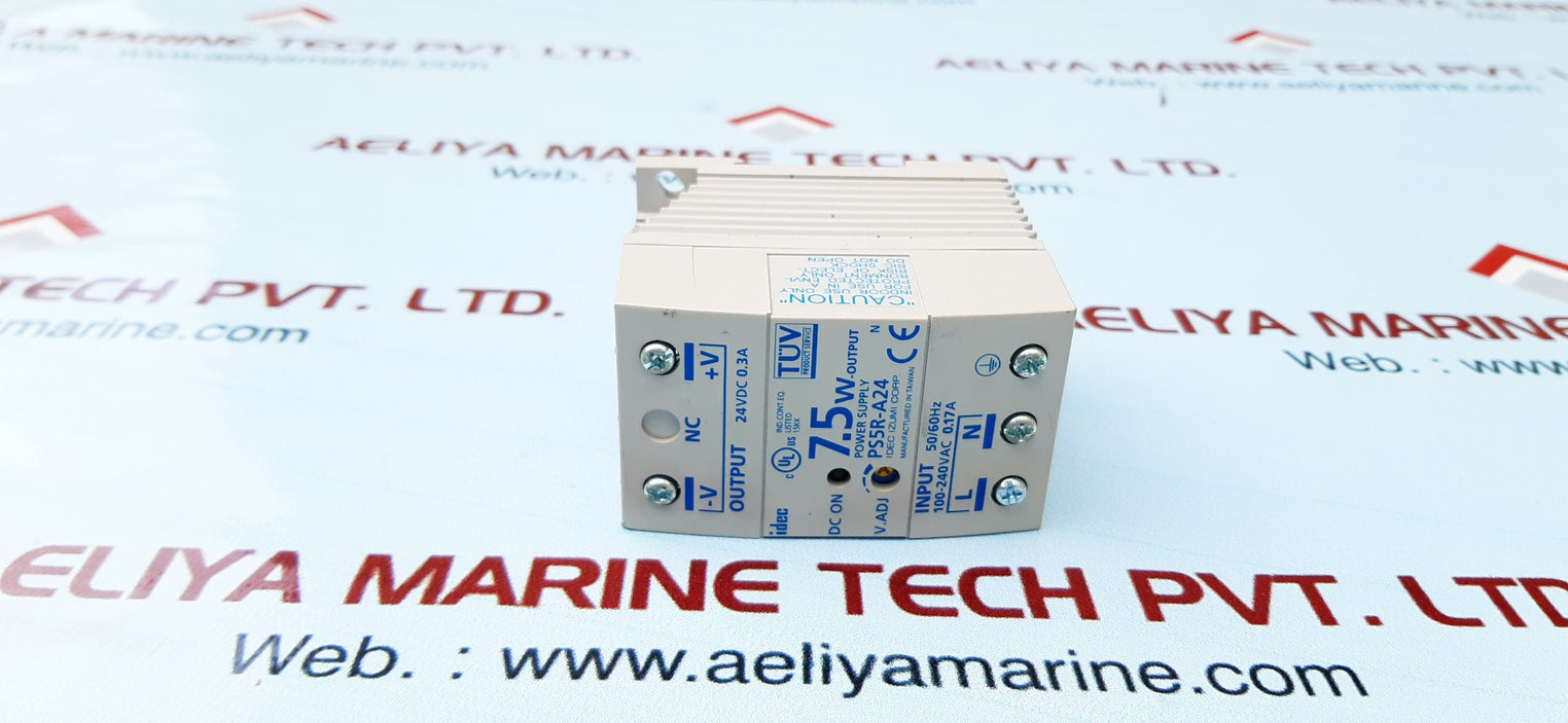 Idec ps5r-a24 7.5 watt 24 vdc .3amp power supply