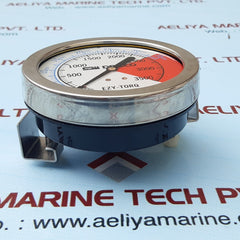 Drilco ezy-torq pressure gauge 0-3000 psi 