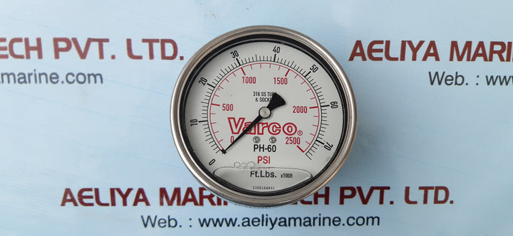 Varco ph-60 pressure gauge 