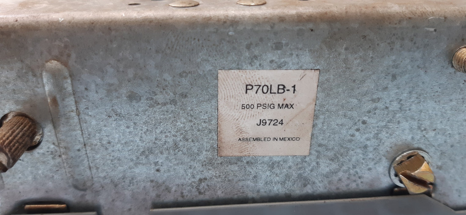 Johnson controls p70lb-1 penn all range dual pressure controller