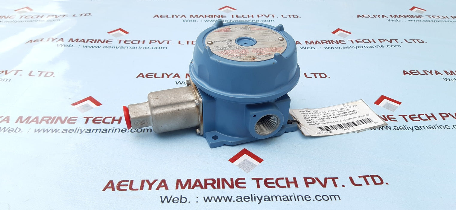 United electric j120-15642 explosion proof differential pressure switch