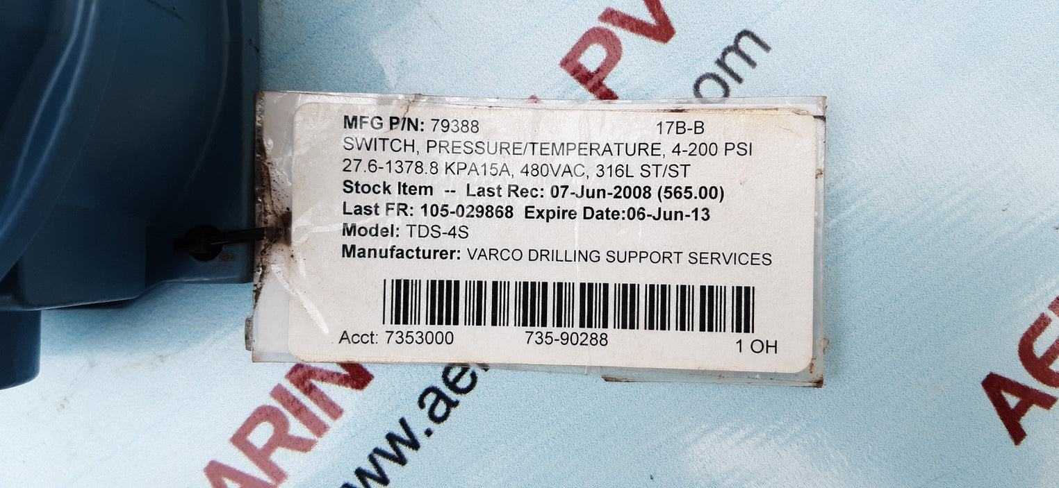 United electric j120-15642 explosion proof differential pressure switch