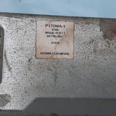 Johnson controls p170ma-1 all range dual pressure controller