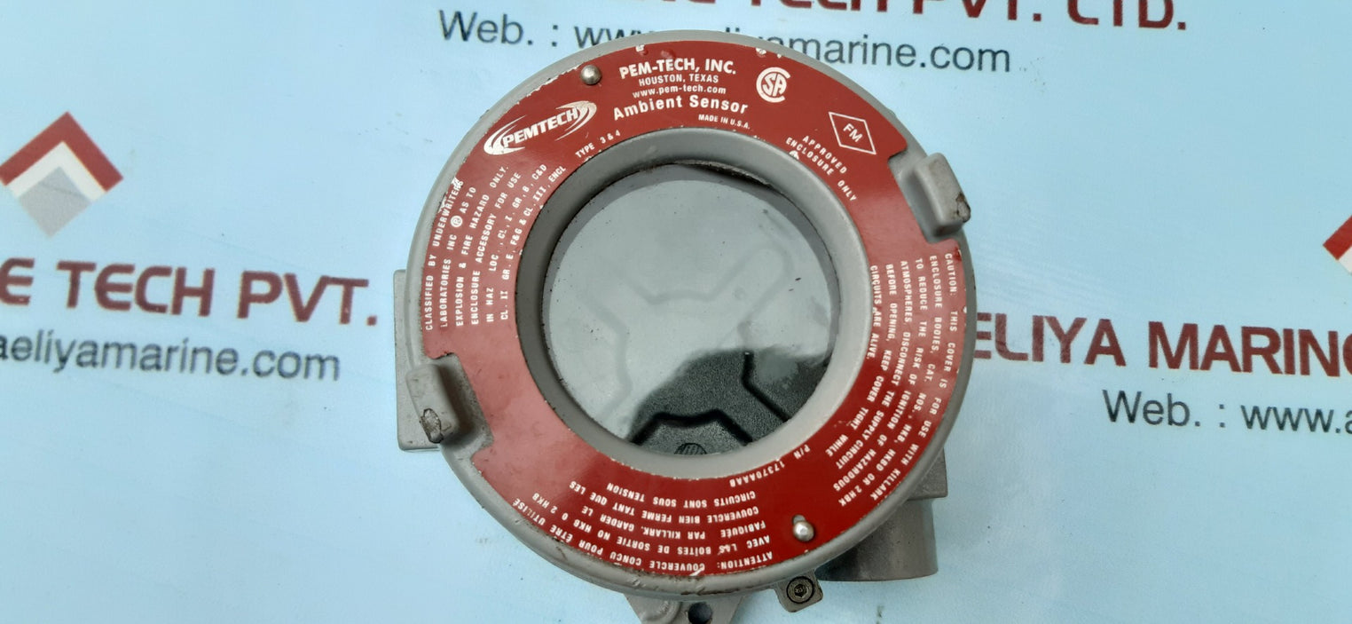 pem-tech 17370aaab hubbell killark hkb 0612 ambient sensor cover body