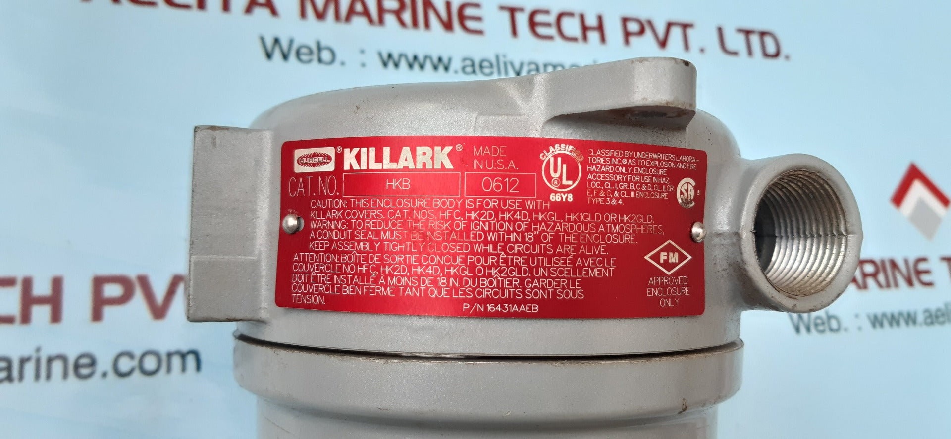 pem-tech 17370aaab hubbell killark hkb 0612 ambient sensor cover body