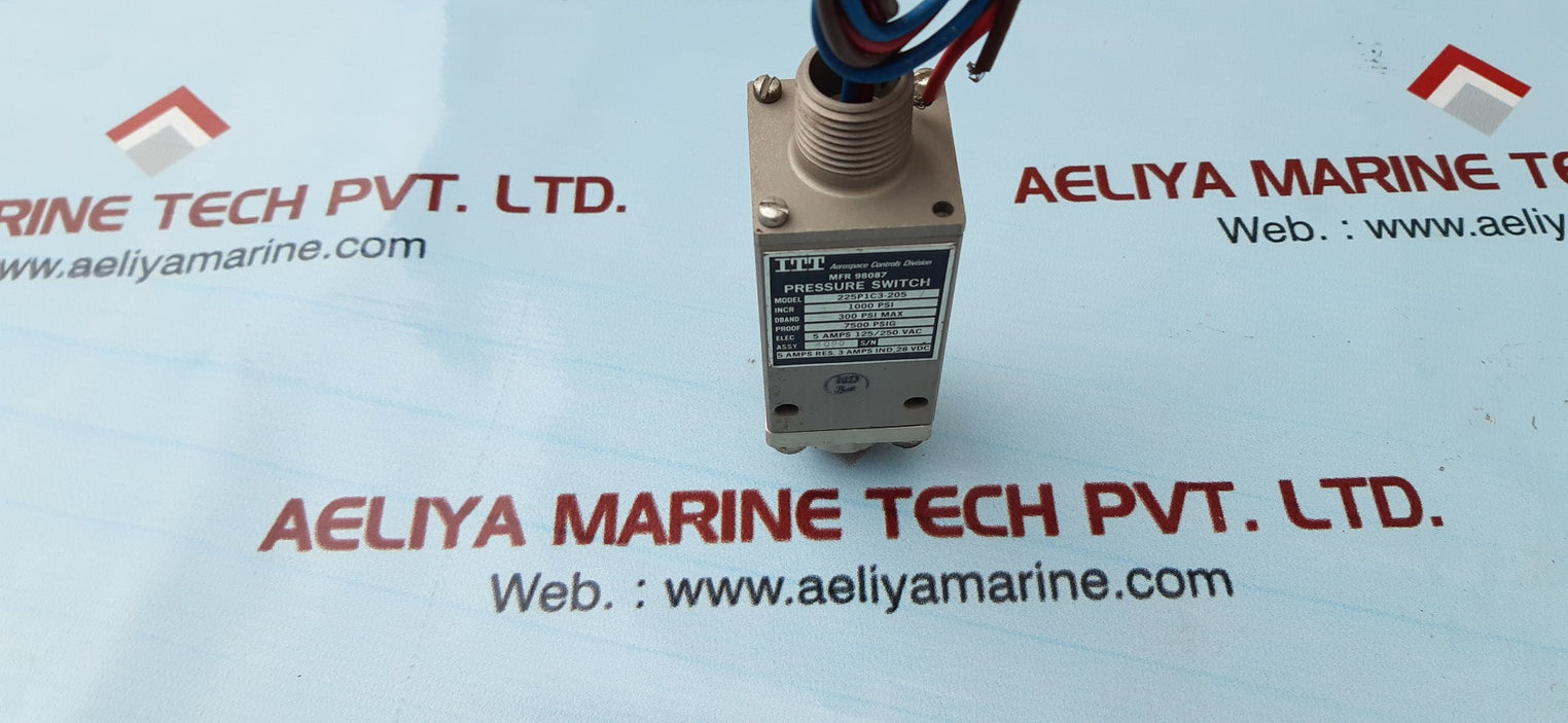 Itt 225p1c3-205 pressure switch