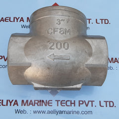 Sharpe 20276 swing 3" cf8m 200 check valve