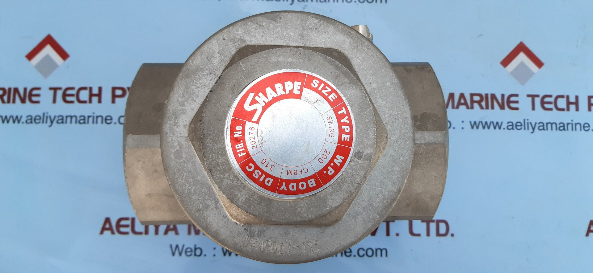Sharpe 20276 swing 3" cf8m 200 check valve