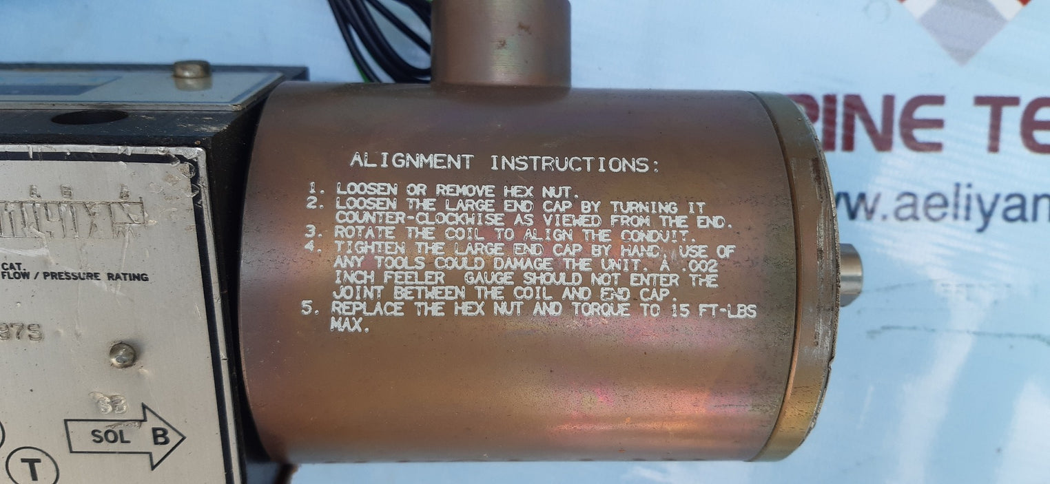 Double a qf 5m ff 164a3 v hydraulic valve