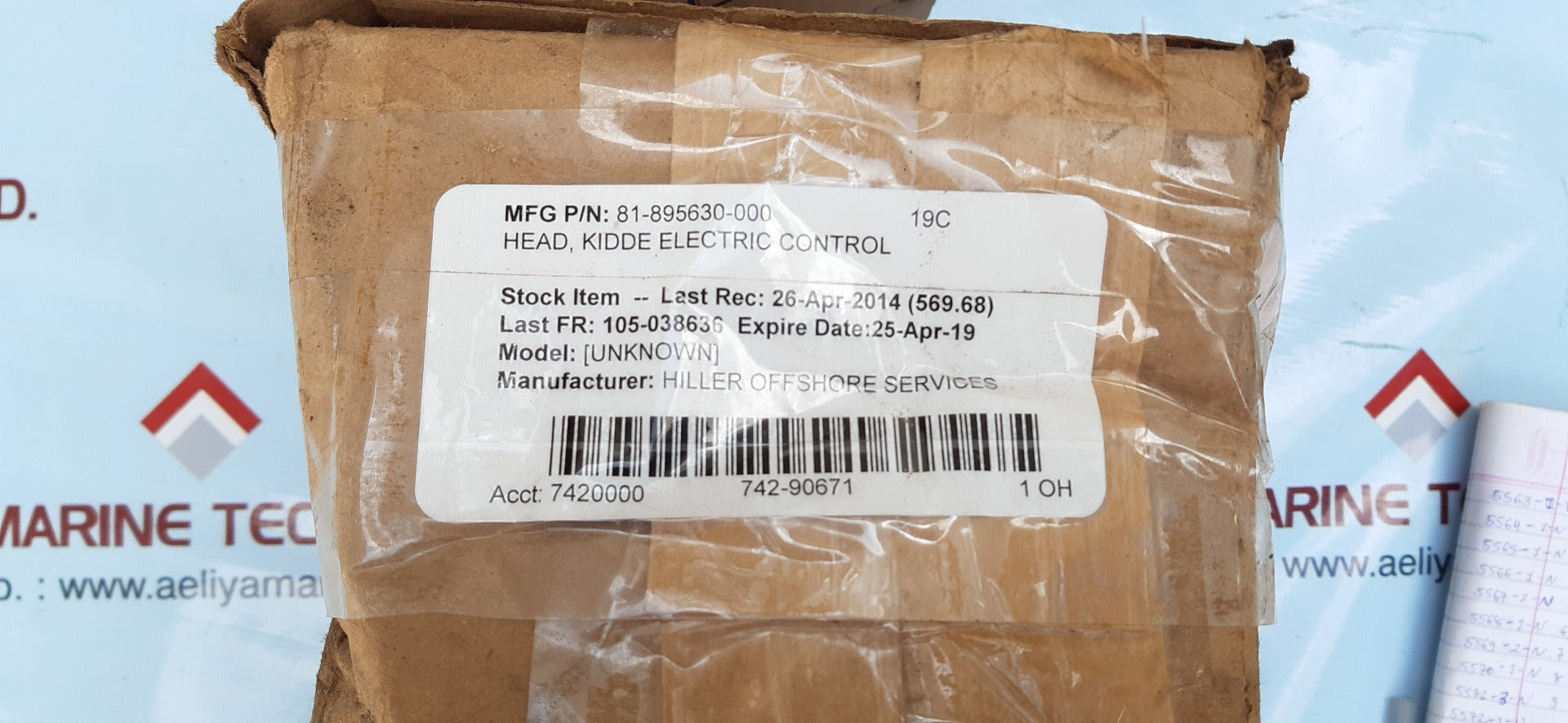 Kidde fenwal 81-895630-000 electric and cable operated control head