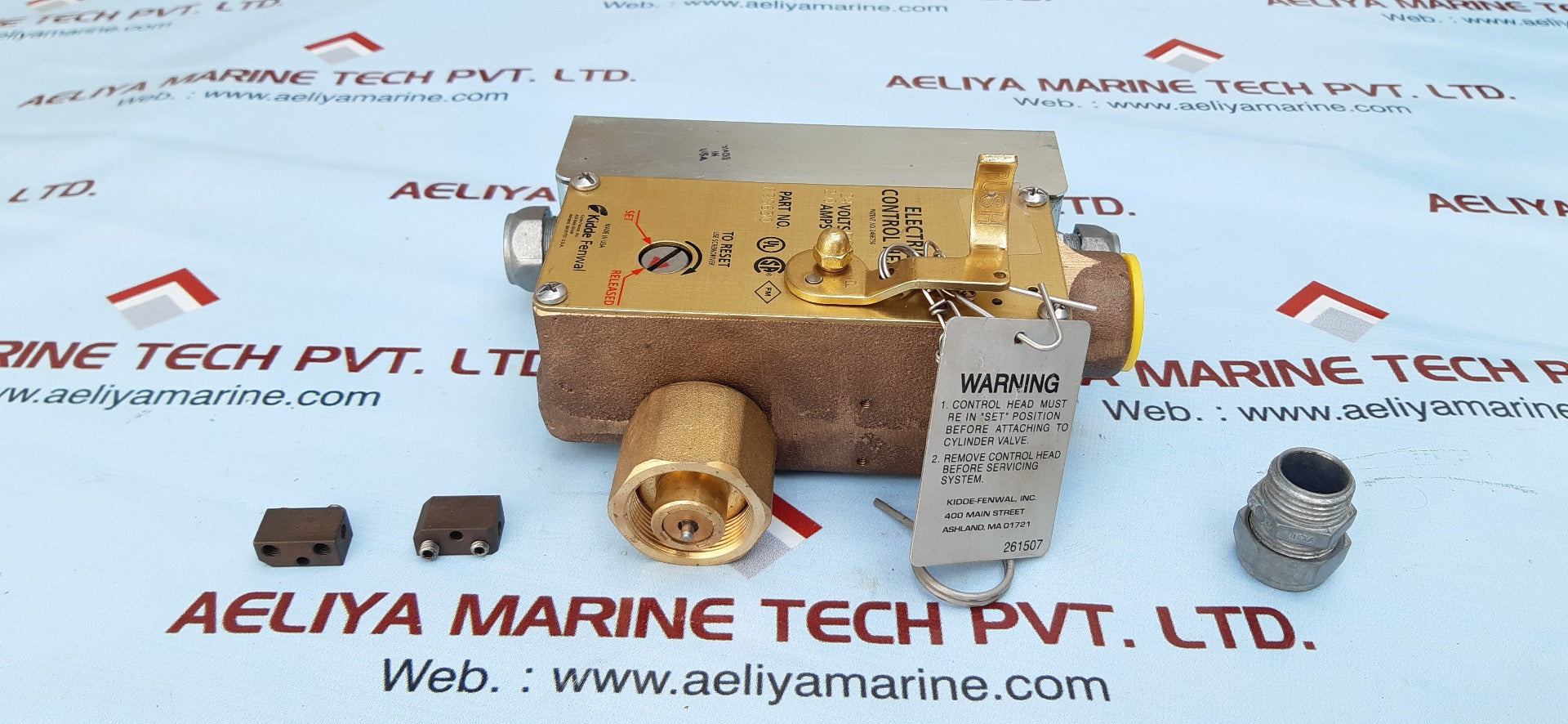 Kidde fenwal 81-895630-000 electric and cable operated control head