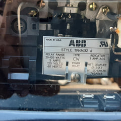 Abb cw time over power relay