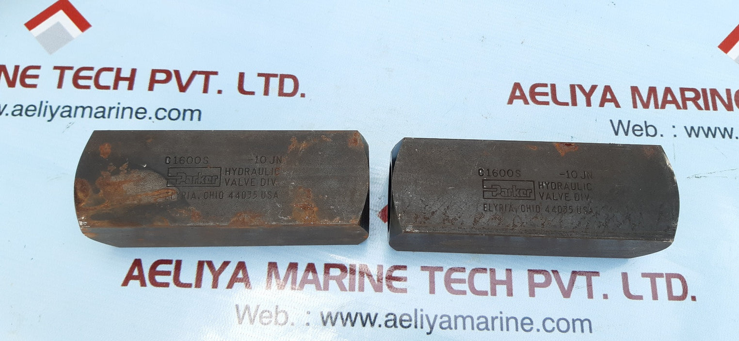 Parker c1600s female check vavle 3000 psi 40 gpm