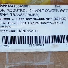 Honeywell m4185a1001 modutrol motor