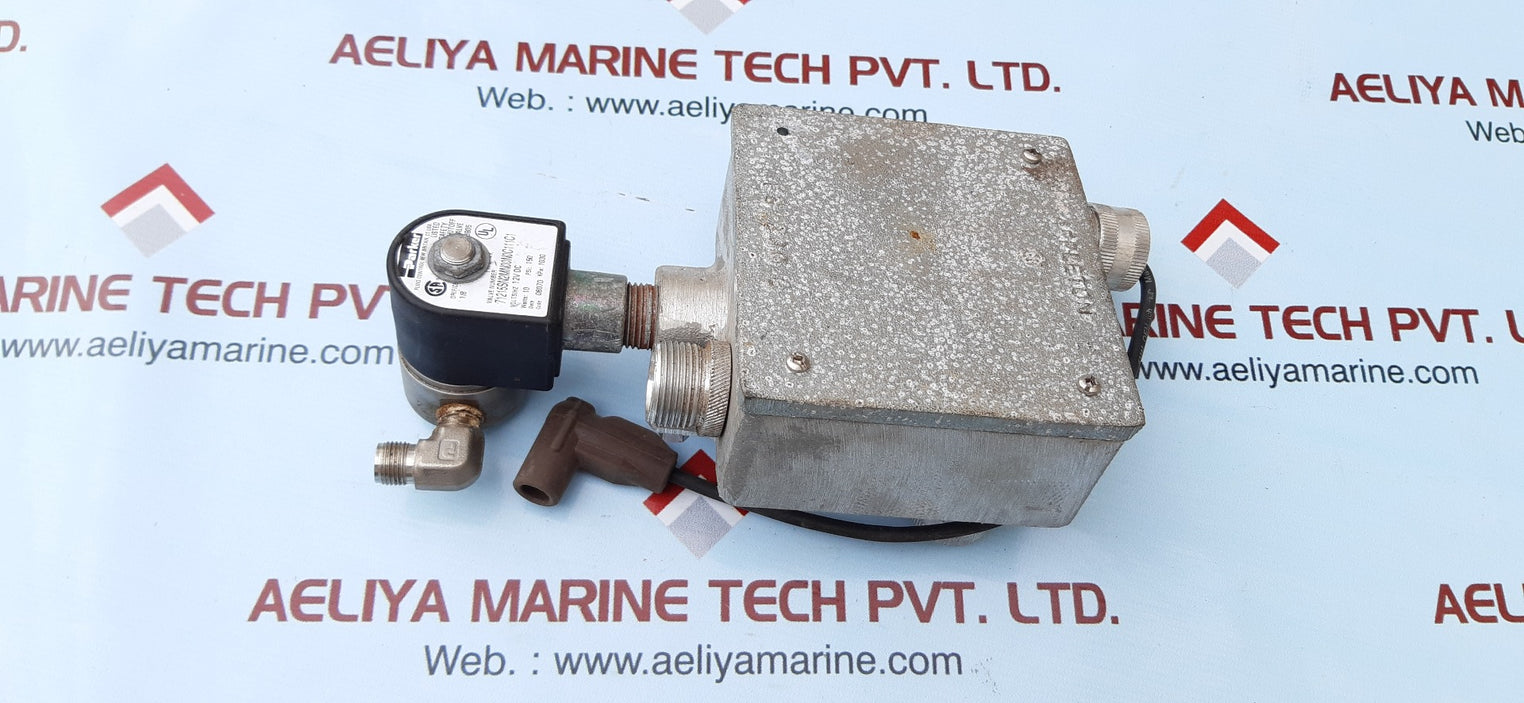 Parker 71215sn2mn00n0c111c1 solenoid valve kit 10w 150psi