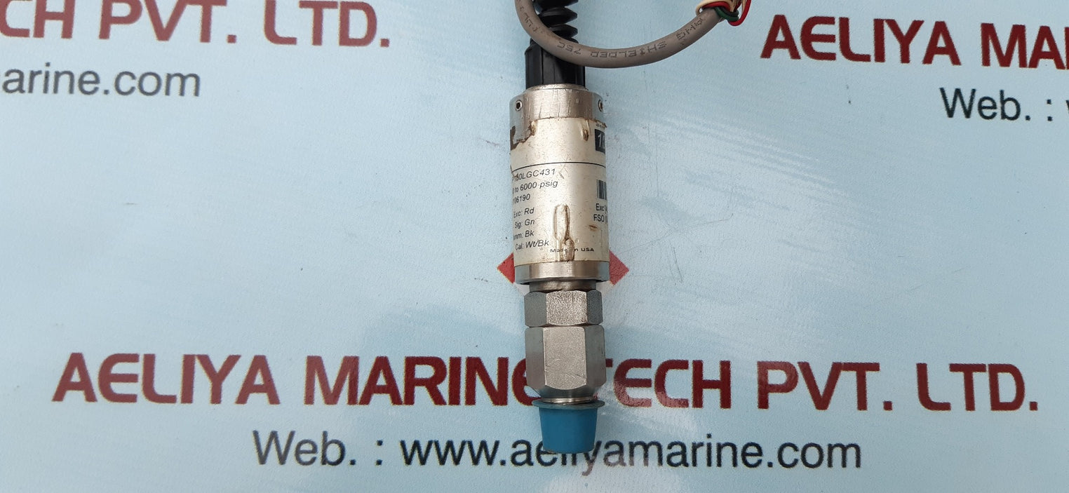 P150lgc431 pressure transducer 0 to 6000 psig