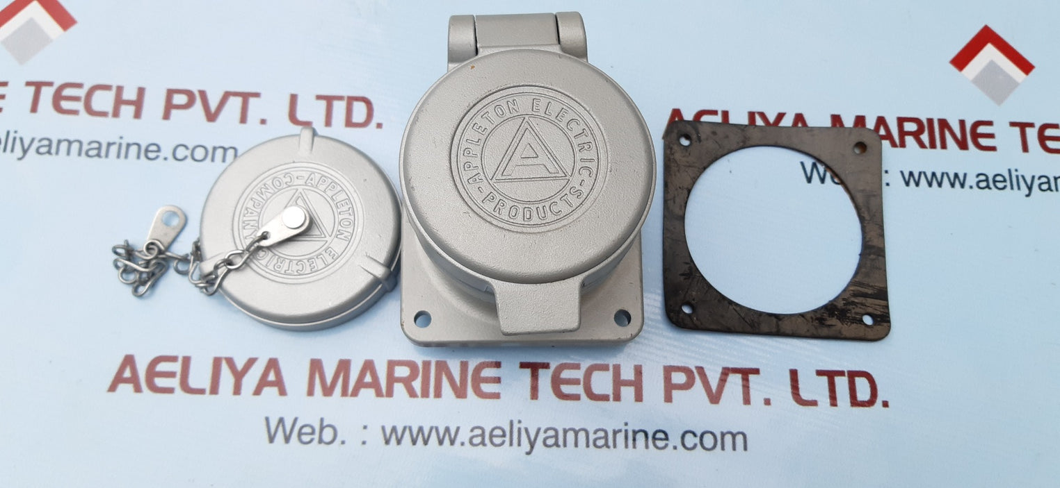 Appleton adr3033 receptacle 3-wire 3-pole 30-amp style1