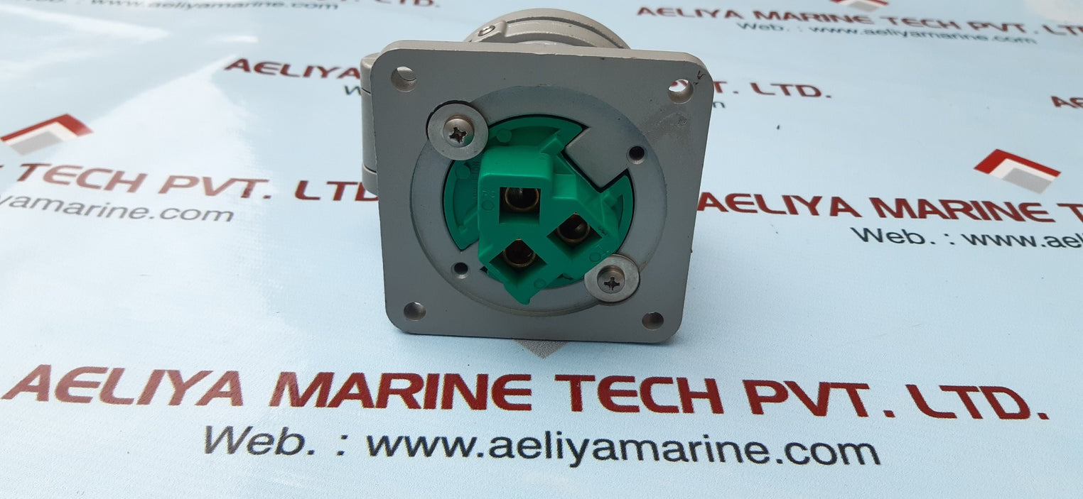 Appleton adr3033 receptacle 3-wire 3-pole 30-amp style1