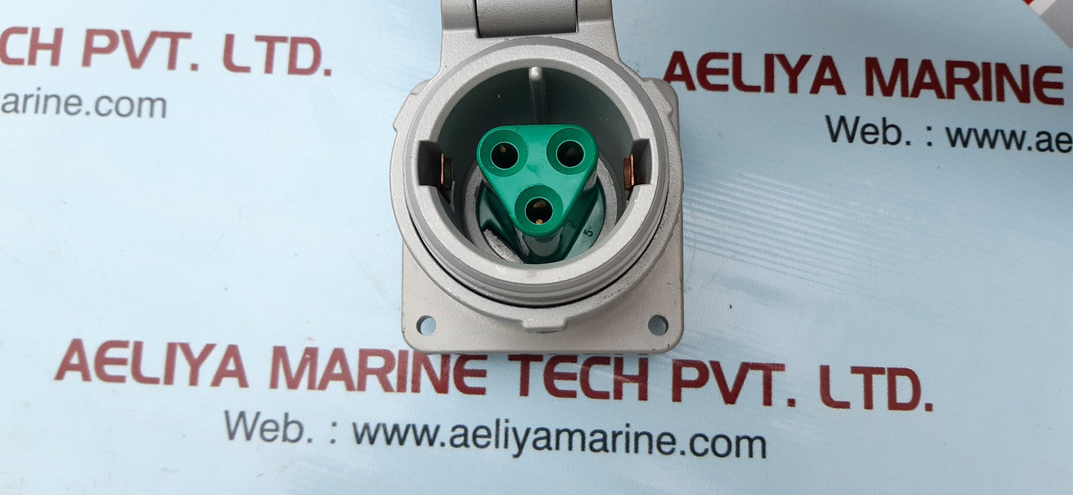 Appleton adr3033 receptacle 3-wire 3-pole 30-amp style1