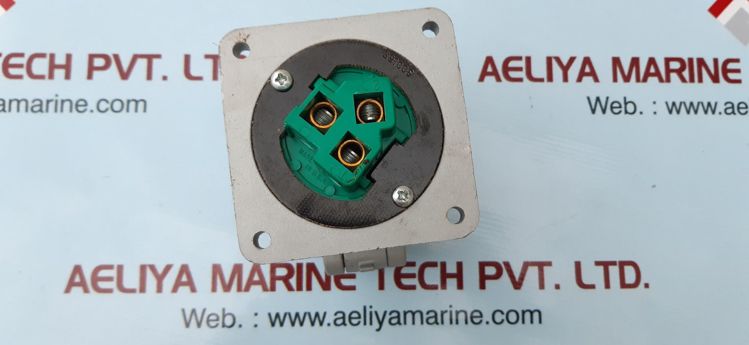 Appleton adr3033 powertite receptacle 30amp 3w 3p sty1