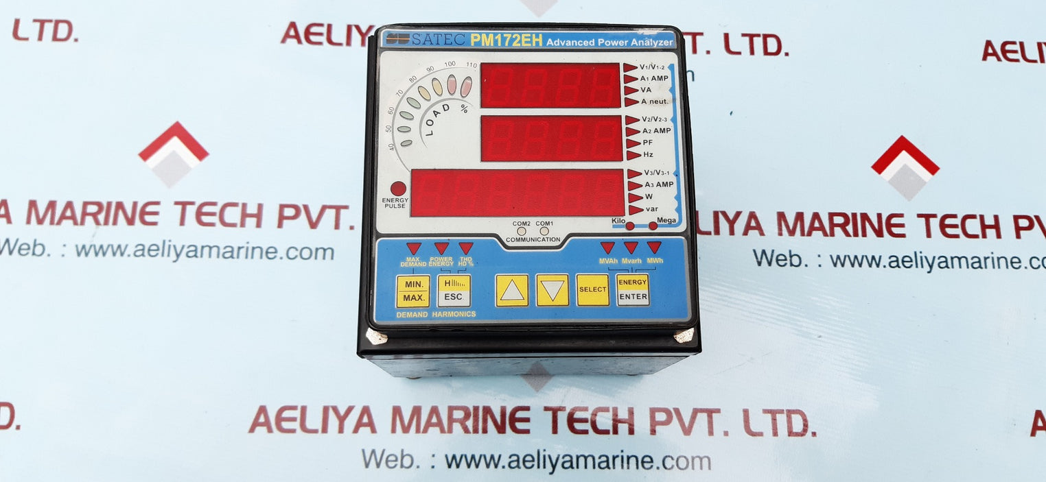 Satec pm172eh advanced power analyzer
