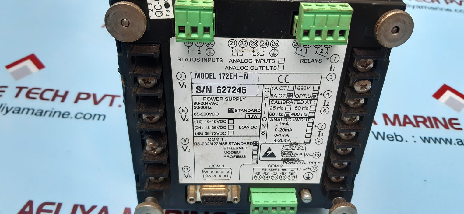 Satec pm172eh advanced power analyzer