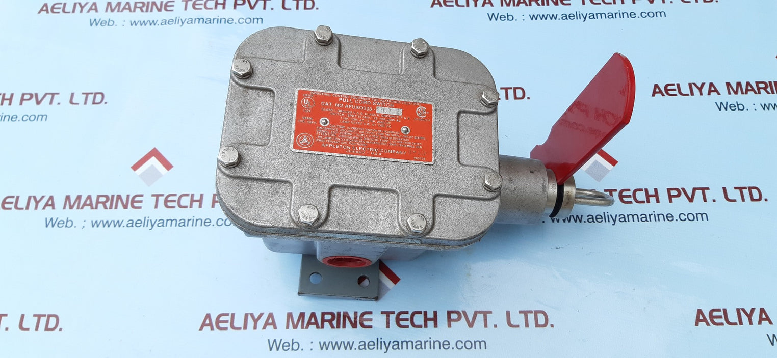 Appleton afuxo333-07 pull cord switch