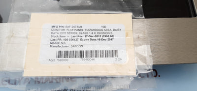 D3 daisy data 2573ah display