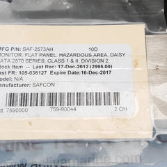 D3 daisy data 2573ah display