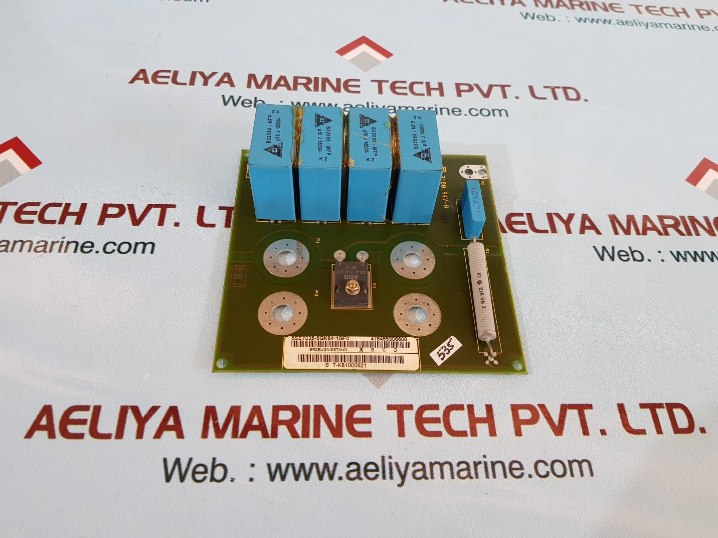Siemens 6Se7038-6Gk84-1Gf0 Protection Board