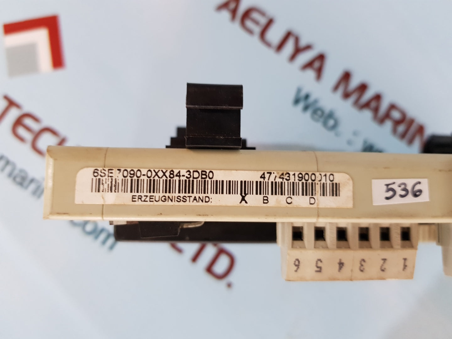 Siemens 6se7090-0xx84-3db0 digital tachometer interface board