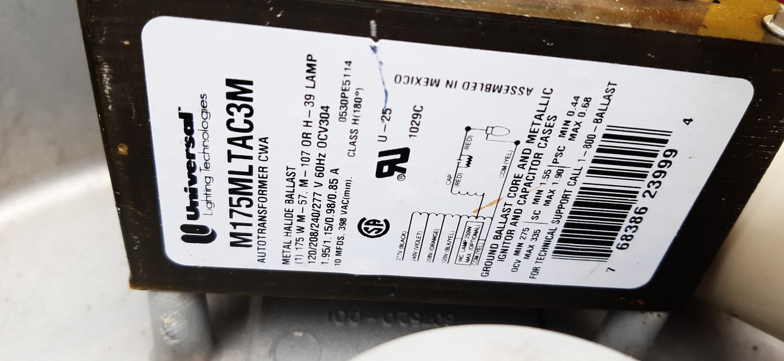 Appleton electric light fixture kpb175hmt 120/208/240/277 hps light