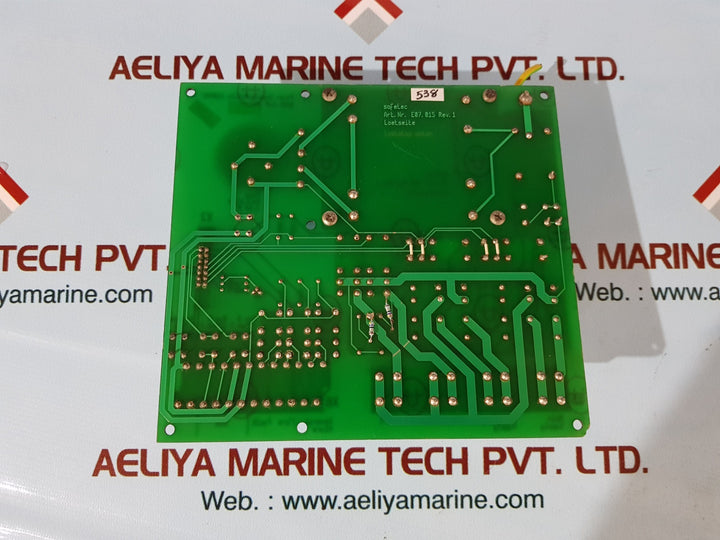Sofetec e07.015 power supply module 110vac bg01.610