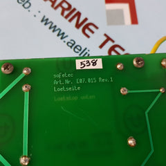 Sofetec e07.015 power supply module 110vac bg01.610