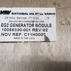 Nov eg2 generator control module
