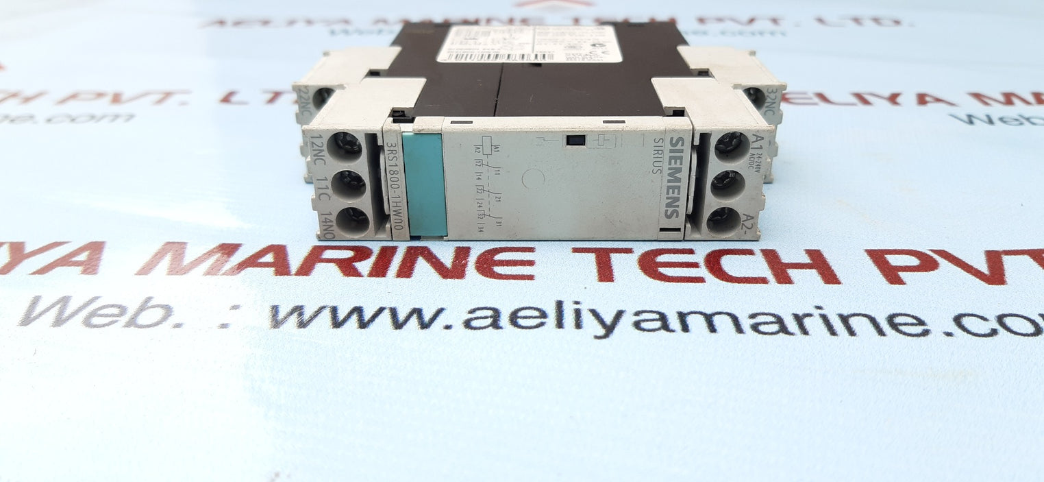 Siemens sirius 3rs 1800-1hw00 relay