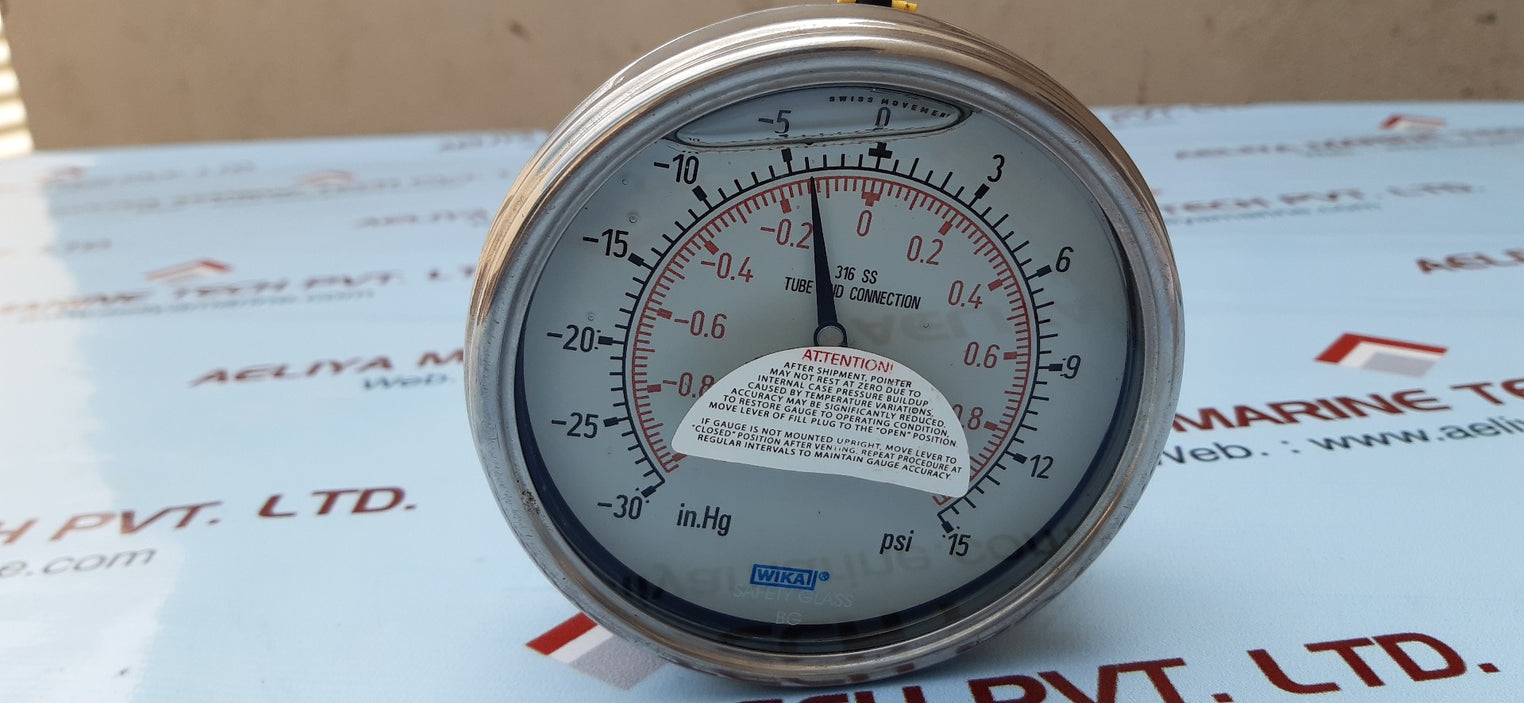 Wika 316 ss tube and connection