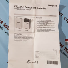 Honeywell c7232a1016 co2 sensor/controller