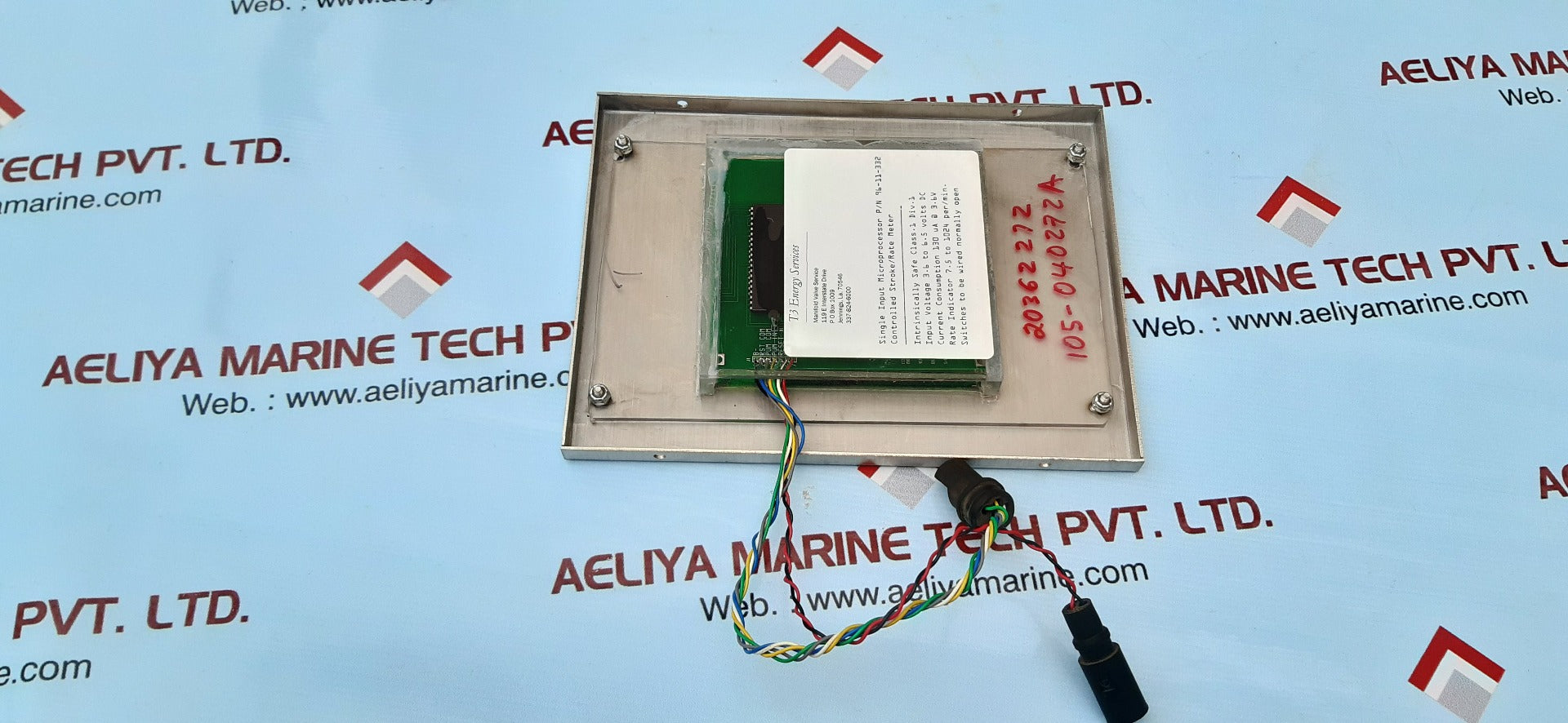 T3 energy 96-11-332 single input microprocessor
