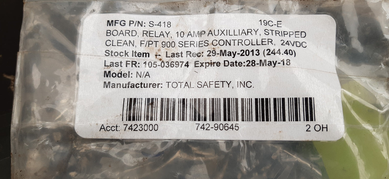 Relay board 10a dry contact pt812