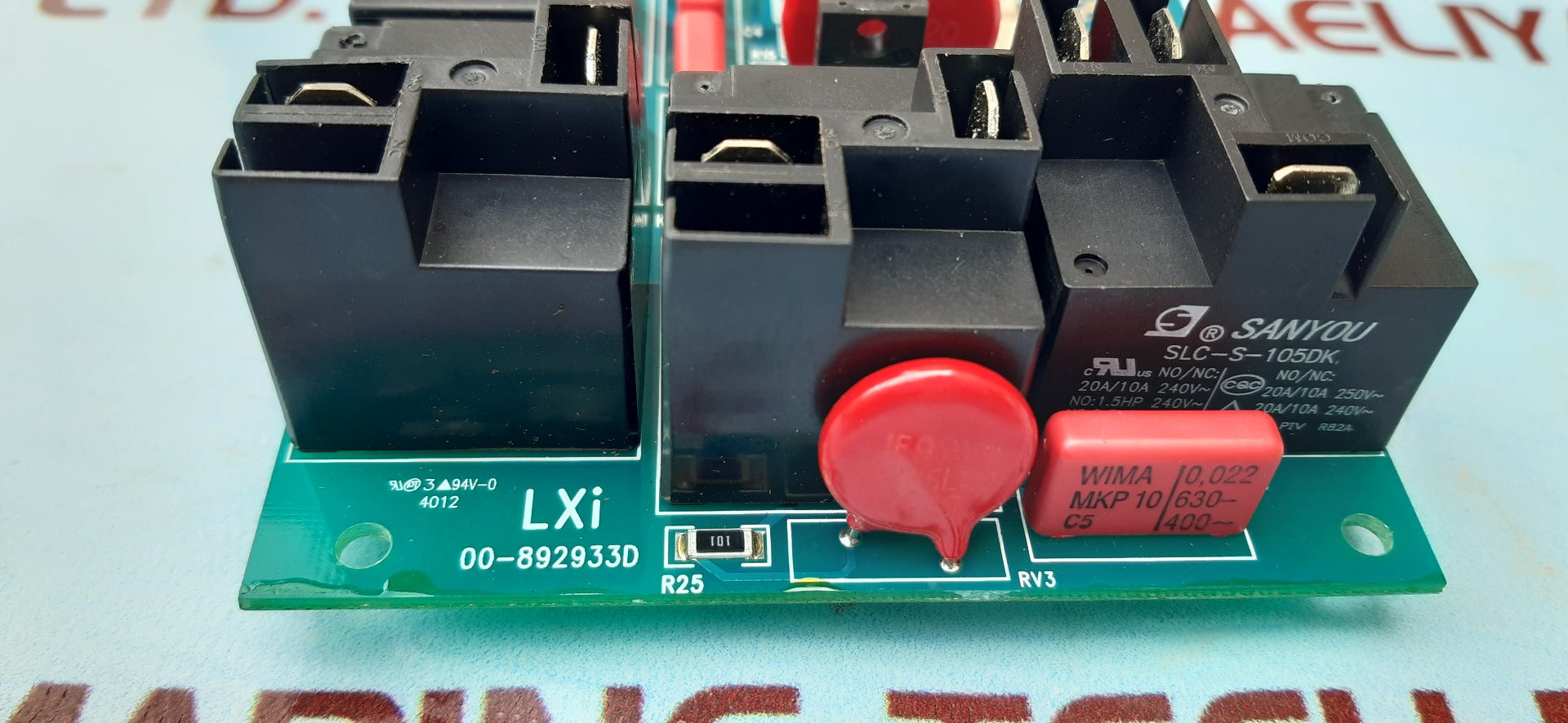 Lxi 00-892933d relay board
