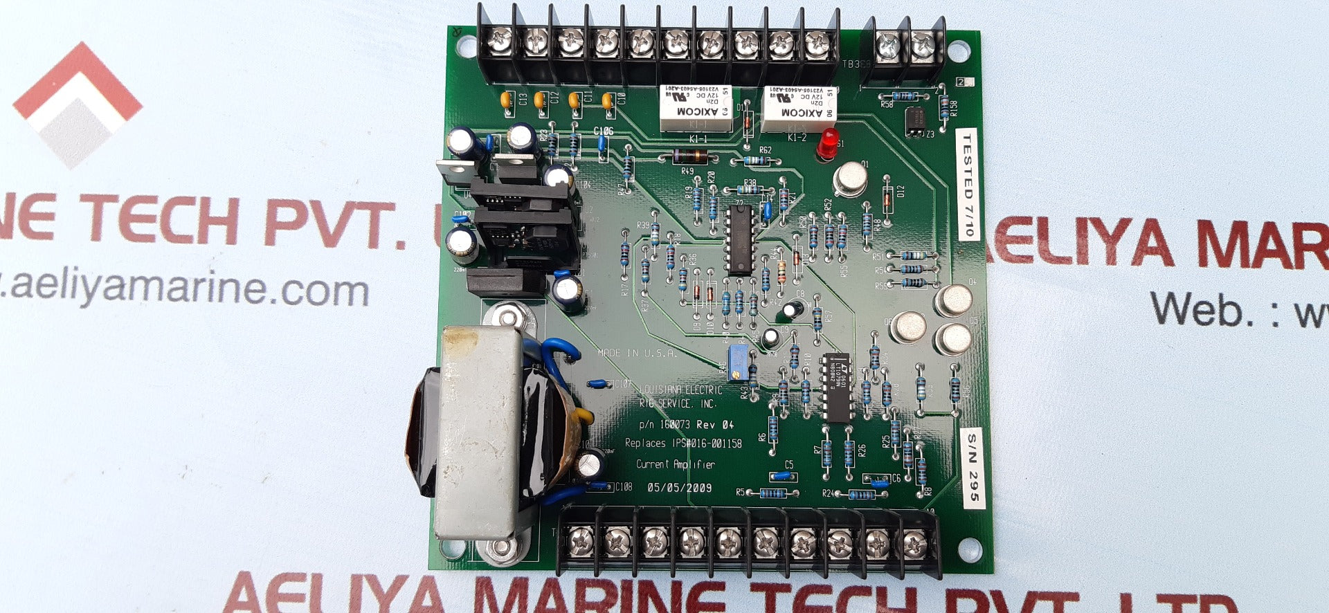 Louisiana 160073 current amplifier pcb card