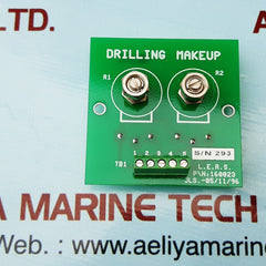 L.e.r.s 160023 drilling makeup pcb board