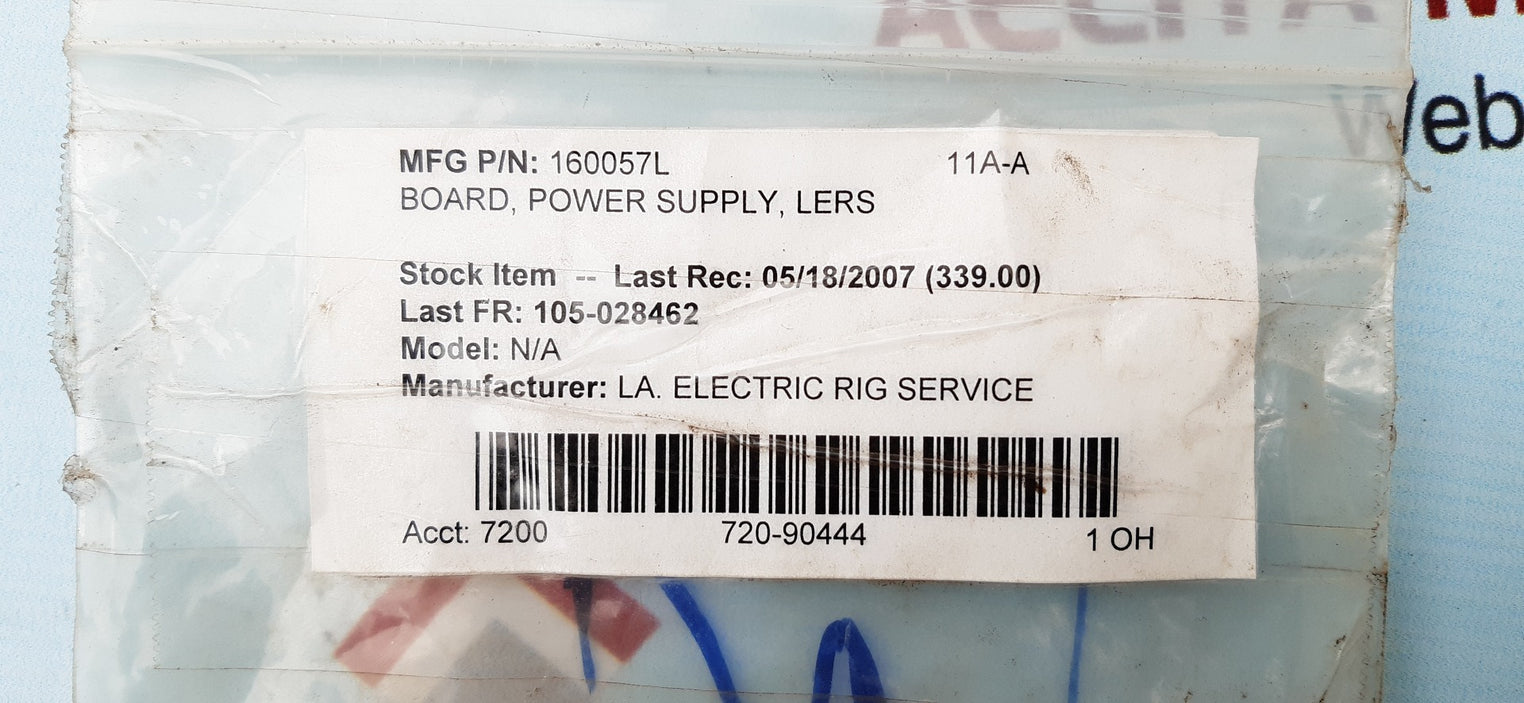 Lers 160057 power supply board