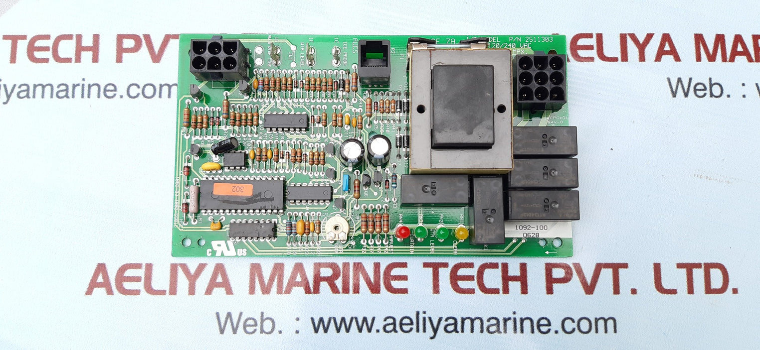 Manitowoc 2511303 j&q series control board 120/240vac 60ma max 50/60hz