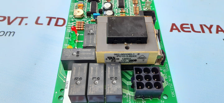 Manitowoc 2511303 j&q series control board 120/240vac 60ma max 50/60hz